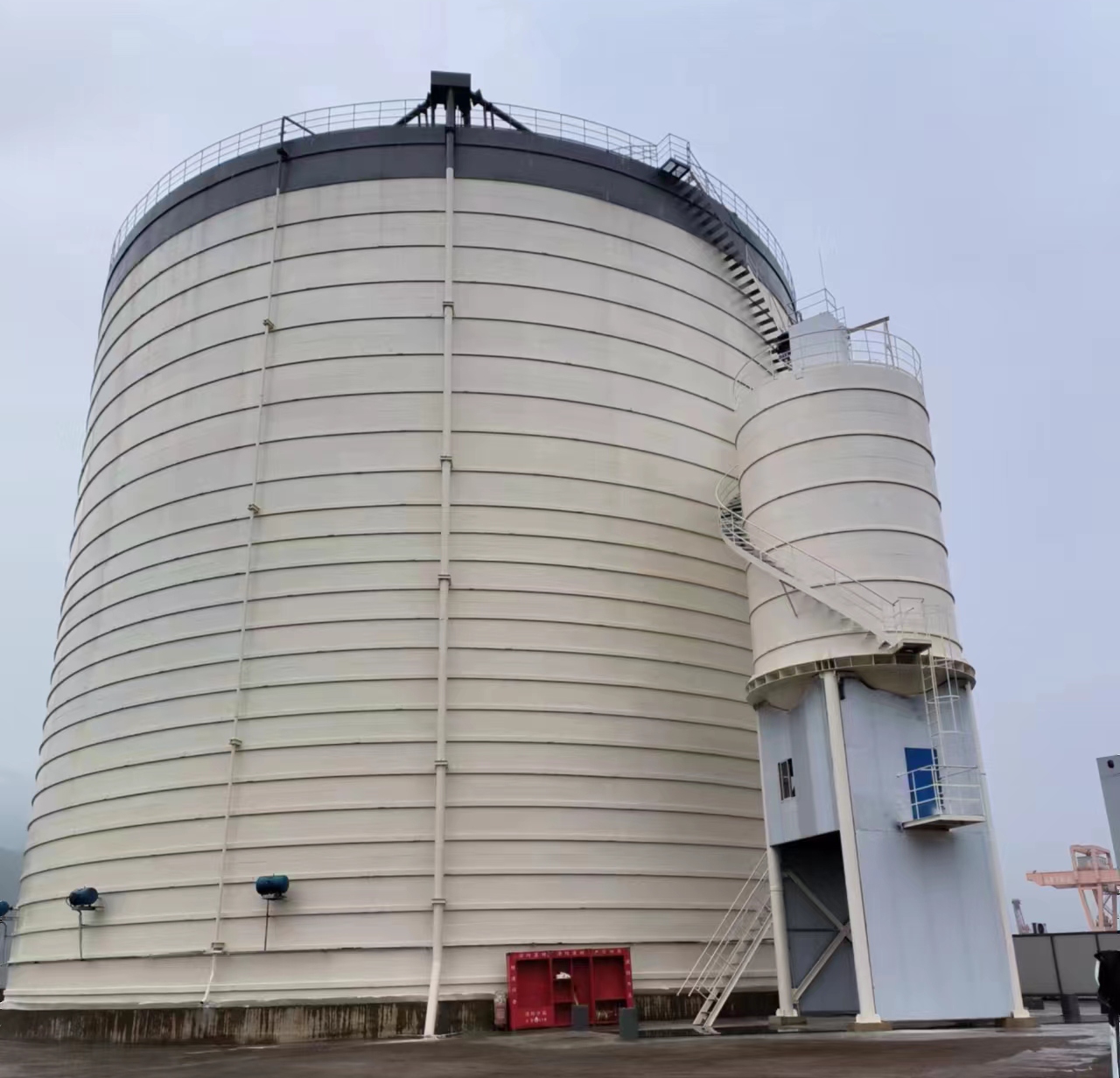 华容10万吨水泥钢板库